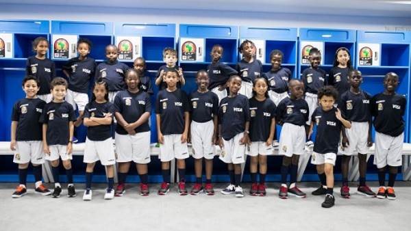 برنامج VISA لمرافقة اللاعبين يحول أحلام أطفال مصر إلى حقيقة