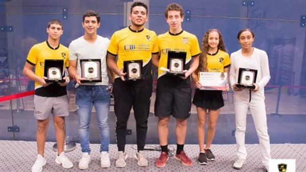 وادى دجلة يفوز بجوائز بطولة بلاك بول للإسكواش