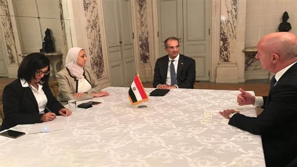 وزير الاتصالات يختتم زيارته لفرنسا بعقد لقاءات مع مسؤولي هيئة تنظيم الاتصالات وشركات فرنسية لبحث التعاون