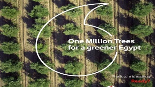 فودافون تطلق مبادرة لزراعة مليون شجرة في مصر
