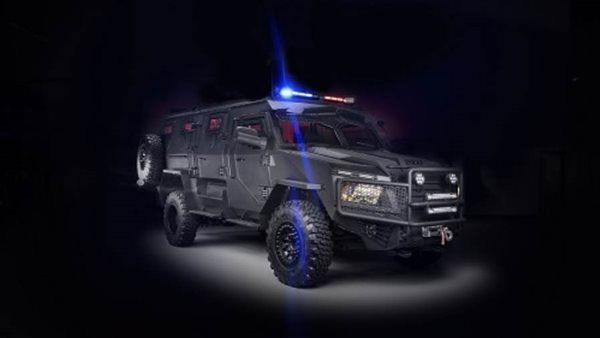 إنكاس تطلق سلسلة عربات مدرعة لفرق التدخل السريع