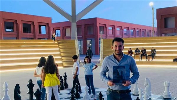  أحمد عدلي لاعب دجله يتوج بكأس المركز الأول في مهرجان الملك محمد السادس للشطرنج