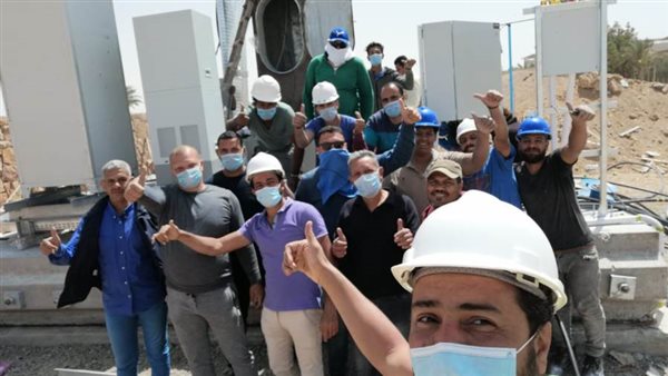 اتصالات تبني شبكة جديدة في مرسي علم لمساندة العالقين في الحجر الصحي 