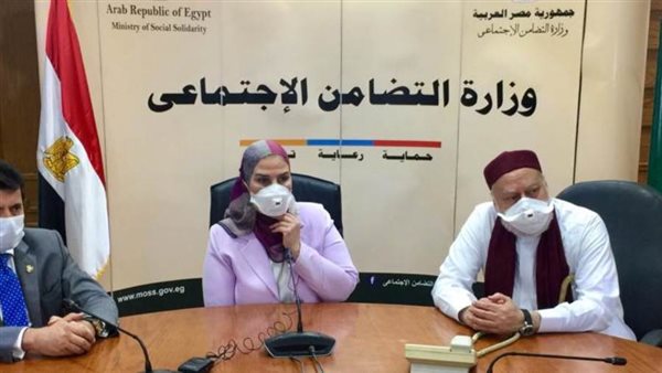 تضم ٢ مليون وجبة  القباج وصبحي وجمعة يشهدون إطلاق ثالث قوافل الخير الغذائية بالتعاون بين التضامن ومصر الخير