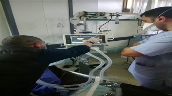 مصر الخير تزويد مستشفي حميات العباسية بجهازين تنفس صناعي ضمن خطة  توريد ١٠ أجهزة  لمستشفيات العزل الطبي 