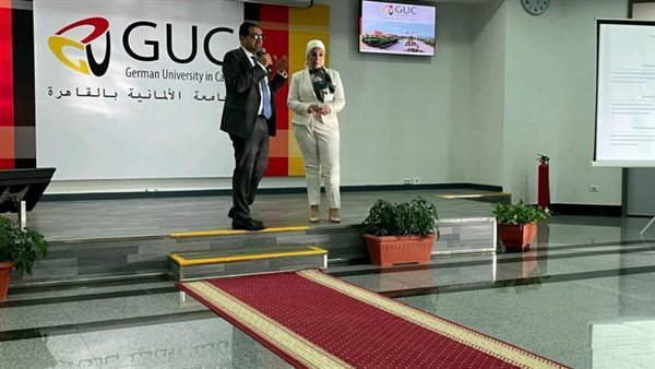 العربي الإفريقي يشارك في ندوة عن «التحول الرقمي» بالجامعة الألمانية بالقاهرة «صور»