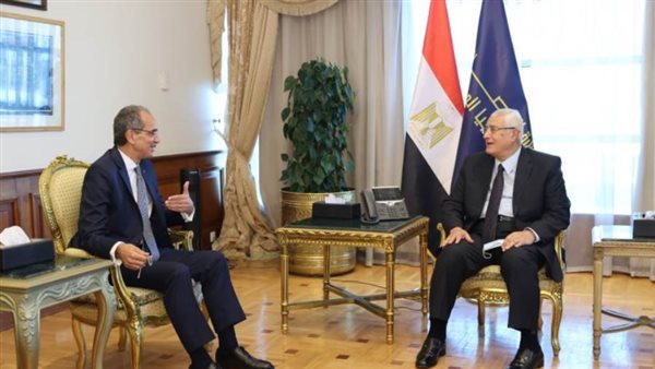 عدلي منصور رئيسا لمجلس أمناء جامعة مصر للمعلوماتية