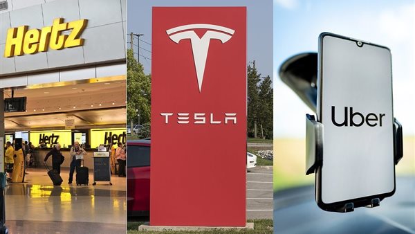 أوبر تستحوذ على 50 ألف سيارة تيسلا كهربائية لتؤجرها للسائقين