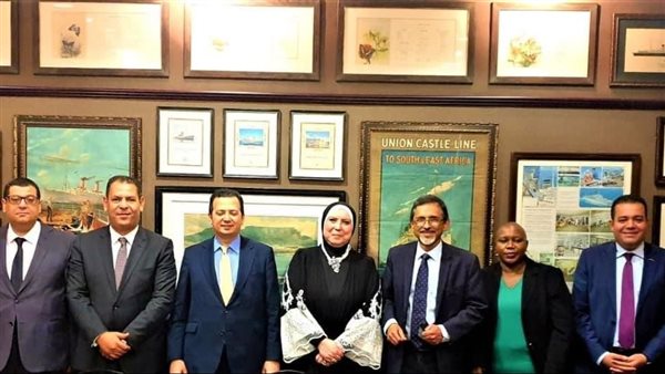 وزيرة التجارة والصناعة تبحث مع نظيرها الجنوب افريقي سبل تعزيز التعاون بين البلدين