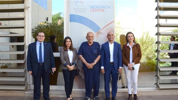 رئيس بنك القاهرة فى زيارة لمركز أسوان للقلب لتعزيز أواصر التعاون