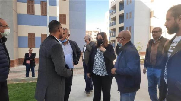 مسؤولو الإسكان يتفقدون الوحدات السكنية بمبادرة «سكن لكل المصريين» بأكتوبر الجديدة