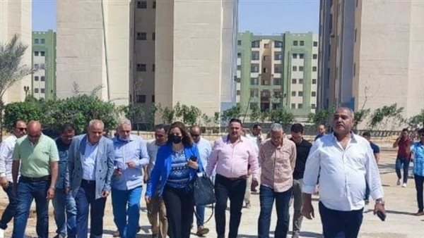 مي عبدالحميد تتفقد وحدات محدودي الدخل بمبادرة سكن لكل المصريين ببدر وحدائق العاصمة