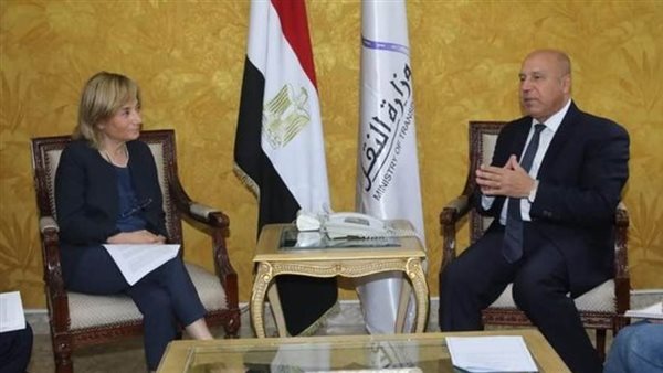 وزير النقل يبحث مع نائب رئيس بنك الاستثمار الأوروبي الموقف التنفيذي لعدد من المشروعات