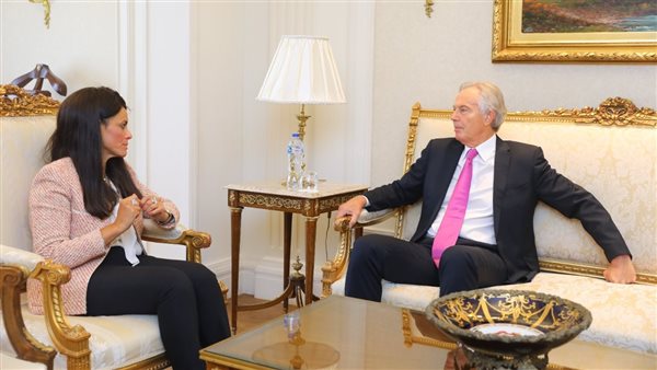 المشاط تلتقي رئيس مؤسسة التغير العالمي ضمن فعاليات منتدى مصر للتعاون الدولي