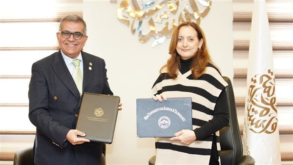 تعاون بين المعهد القومي للحوكمة والتنمية المستدامة وجامعة مصر للعلوم والتكنولوجيا 