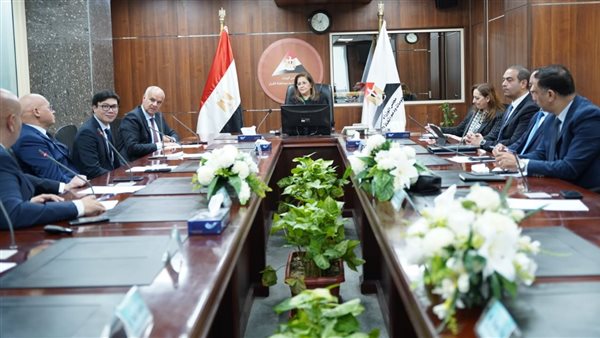 وزيرة التخطيط تتابع عملية تطوير مبنى وزارة الداخلية بوسط البلد