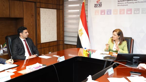 وزيرة التخطيط والتنمية الاقتصادية تلتقي رئيس شركة هانيويل