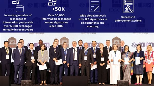 الدكتور محمد فريد رئيس الرقابة المالية يعقد مباحثات ولقاءات ثنائية على هامش اجتماعات الايوسكو بتايلاند