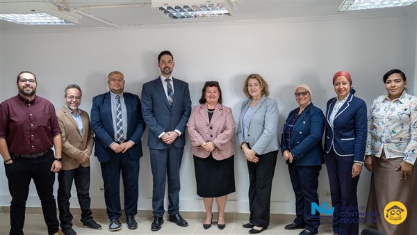جامعة النيل الأهلية تستقبل فريق من السفارة الأمريكية بالقاهرة لبحث أوجه التعاون 