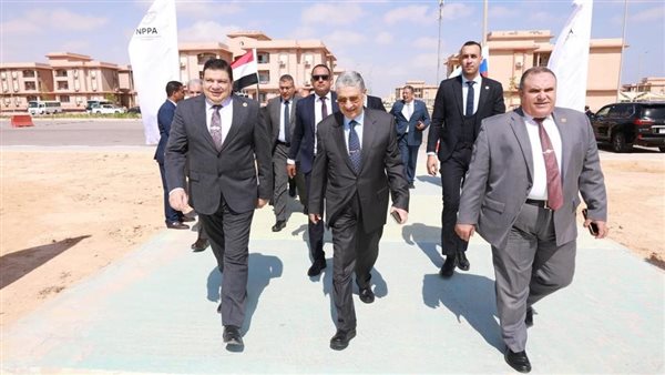 المدير العام لشركة روساتوم يزور موقع بناء محطة الضبعة النووية في مصر