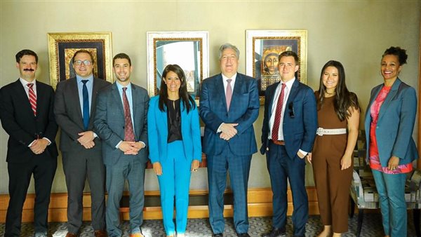  وزيرة التعاون الدولي تلتقي وفد ممثلي لجنة الشئون الخارجية بالكونجرس الأمريكي