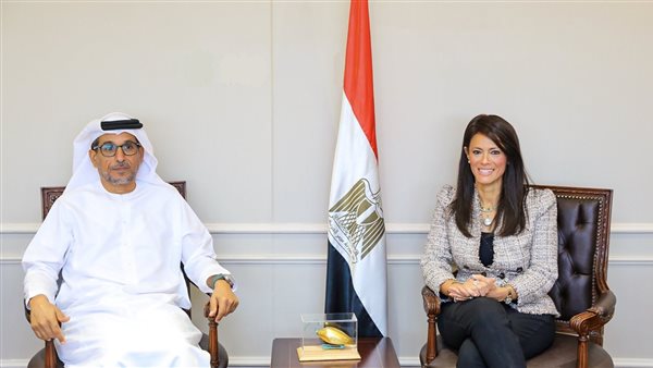  رانيا المشاط تعقد اجتماعًا ثنائيًا مع رئيس اللجنة التنفيذية لمكتب أبوظبي للصادرات لبحث تعزيز التعاون المستقبلي