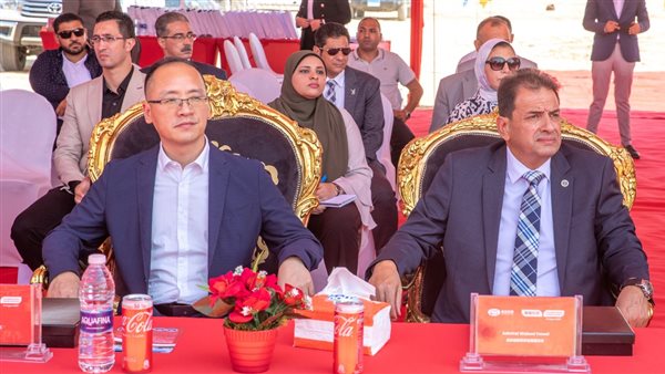  اقتصادية قناة السويس تضع حجر الأساس لمصنع المنسوجات الصيني cady مصر بمنطقة السخنة المتكاملة 