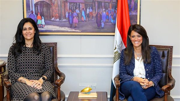  رانيا المشاط تلتقي المدير التنفيذي لمكتب جي بي مورجان تشيس في مصر ومجموعة من المستثمرين الدوليين