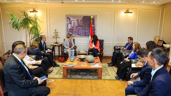  وزيرة التعاون الدولي تلتقي المديرة الإقليمية للتنمية البشرية بالبنك الدولي 