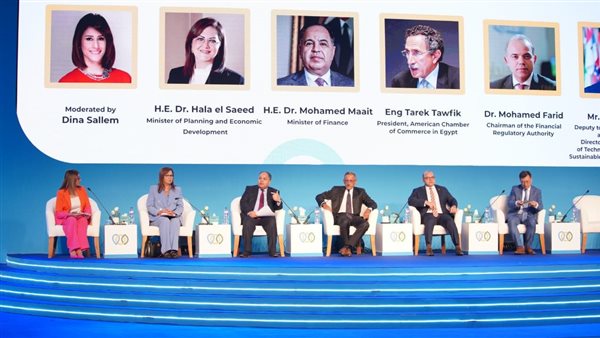 وزيرة التخطيط تشارك في فعاليات مؤتمر مصر الأول للاستثمار البيئي والمناخي