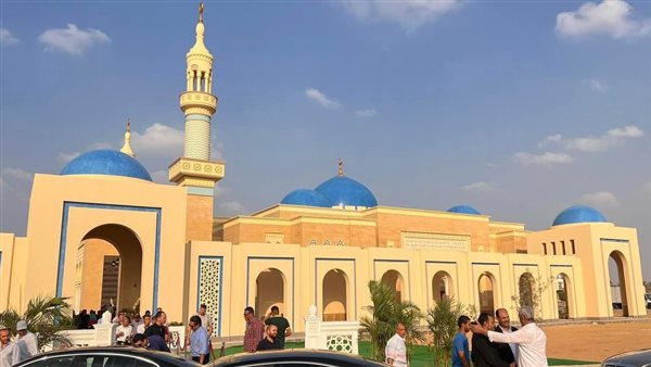  افتتاح المرحلة الأولى من مسجد محمد فريد خميس بالعاشر من رمضان