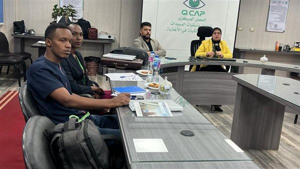 المركزي لمتبقيات المبيدات ينظم برنامج تدريبي متخصص لمتدربين من دولة روندا