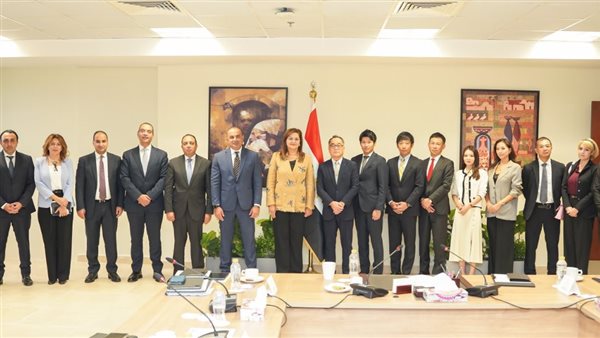 وزيرة التخطيط تستعرض فرص الاستثمار في مصر أمام وفد من المستثمرين اليابانيين