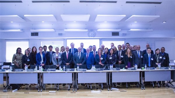  رئيس هيئة الرقابة المالية يشارك في اجتماعات مجلس الإدارة لـ 