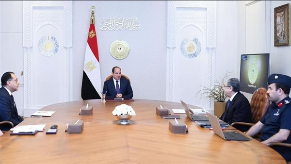 الرئيس السيسي يستعرض جهود تفعيل المشروع القومي للإنتاج الزراعي 