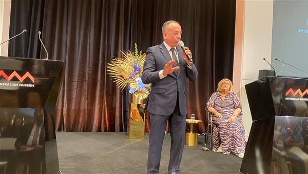 متحف أستراليا بمدينة سيدني يشهد مؤتمرا صحفيا للإعلان عن افتتاح معرض رمسيس وذهب الفراعنة