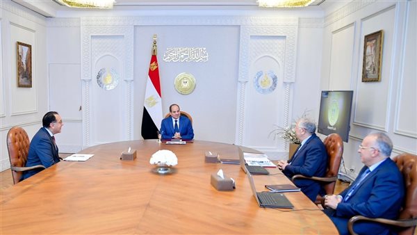 الرئيس السيسي يتابع مشروعات الزراعة والري القومية لضمان الأمن الغذائي