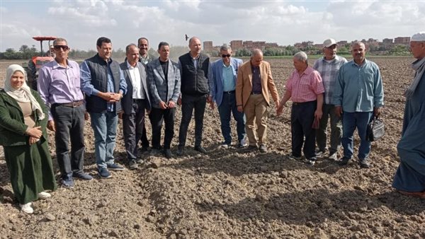 تنظيم يوم حقلي لزراعة القمح بالاساليب الحديثة وترشيد المياه في القليوبية