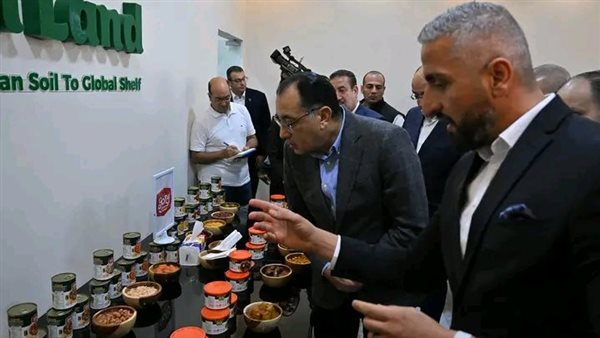 مدبولي يوجه بتوفير 20 ألف م2 جديدة توسعات بمصنع ريتش لاند بالسادات