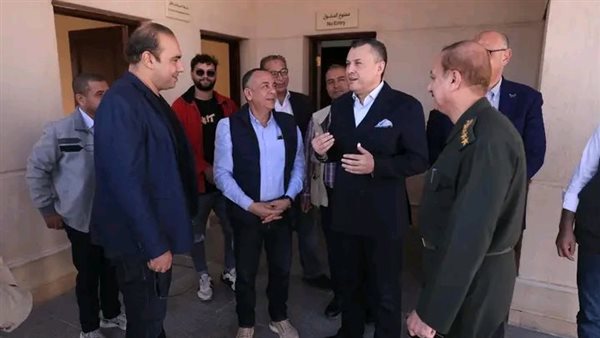 وزير السياحة يتفقد مدخل منطقة آثار سقارة الجديد والمخزن المتحفي