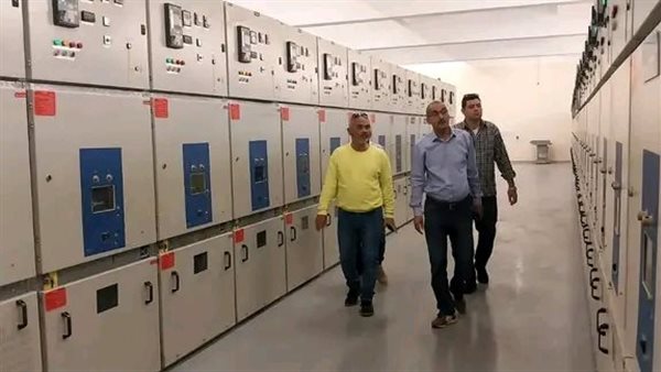 «الجزار»: بدء التشغيل التجريبي لمحطة محولات كهرباء بدر 3| صور