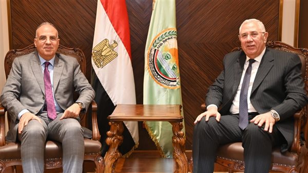 وزيرا الزراعة والري يترأسا اجتماع اللجنة التنسيقية العليا لبحث المشروعات المشتركة