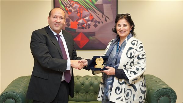 مساعد وزيرة التخطيط بحث سبل التعاون مع مدير الصندوق الدولي للتنمية الزراعية