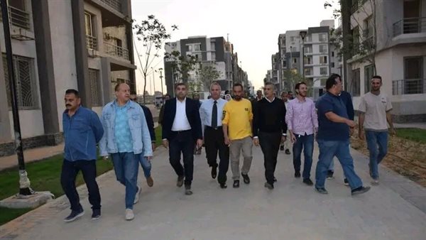 رئيس جهاز مدينة الشيخ زايد يتفقد مشروع جنة 2.. صور