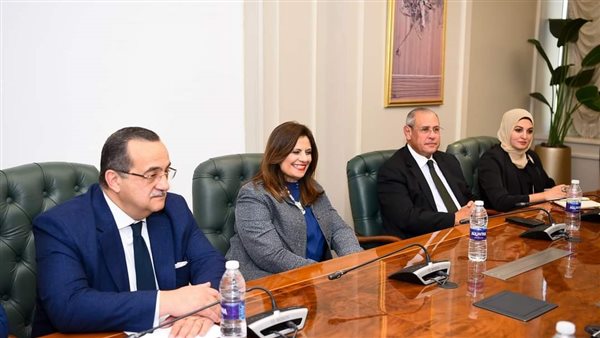 سها جندي تستقبل نائب وزير الخارجية الأسترالي للهجرة لبحث التعاون المشترك