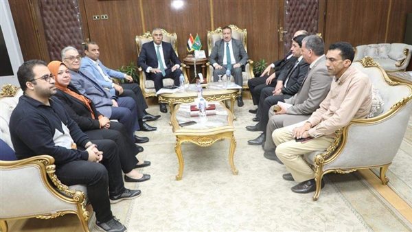 محافظ المنوفية والبنك الزراعي يبحثان توقيع بروتوكول لاستغلال الأصول في مشروعات استثمارية