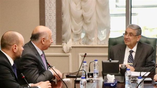 وزير الكهرباء يستقبل نائب رئيس بنك التنمية الجديد التابع لتحالف «بريكس»
