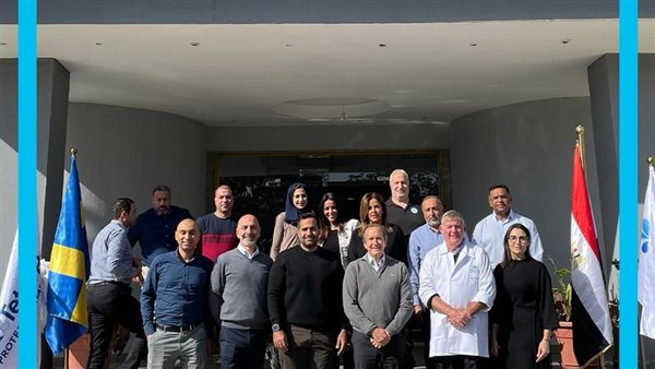  الرئيس التنفيذي لتتراباك العالمية يبحث فرص تنمية أعمال الشركة في السوق المصري 