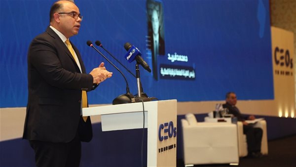  رئيس الرقابة المالية يلقي الكلمة الافتتاحية في مؤتمر الرؤساء التنفيذيين التاسع 