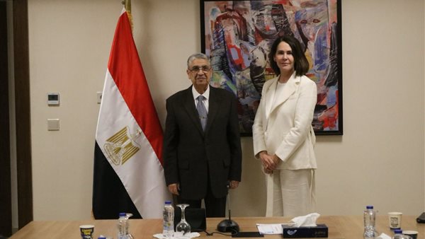 وزير الكهرباء يستقبل النائب التنفيذي لرئيس شركة بريتيش بتروليام لبحث التعاون والاستثمار فى الطاقة المتجددة 